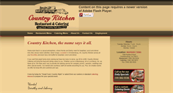 Desktop Screenshot of countrykitchenchristiansburg.com